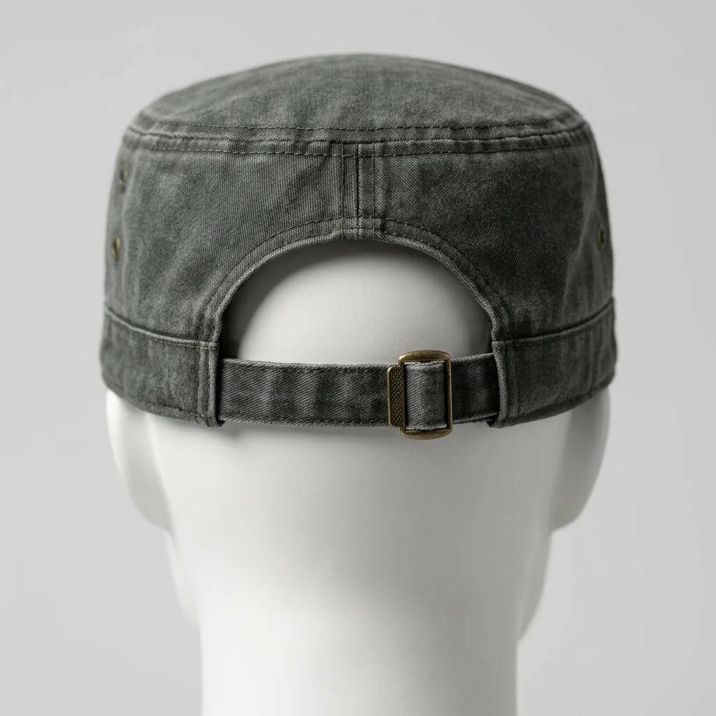 Casquette militaire coton ajustable style vintage décontracté - Vue 3 - Casquette militaire