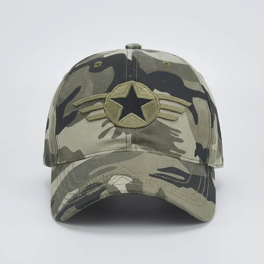 Casquette militaire coton respirante protection solaire tactique - Vue 3 - Casquette militaire