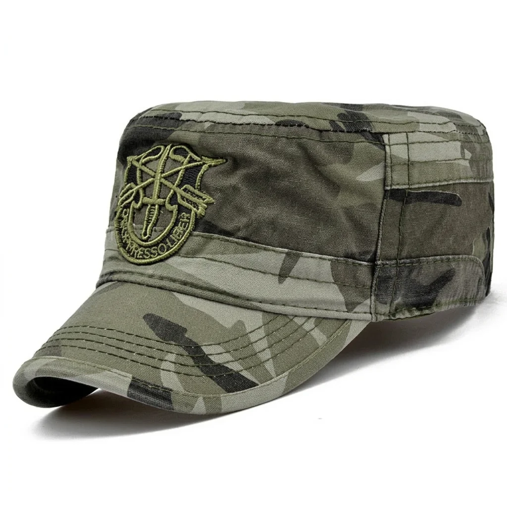 Casquette militaire polyester tactique parachutiste - Vue 1 - Casquette militaire