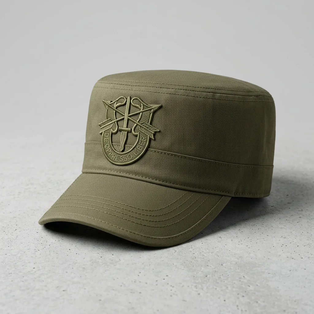 Casquette militaire polyester tactique parachutiste - Vue 2 - Casquette militaire