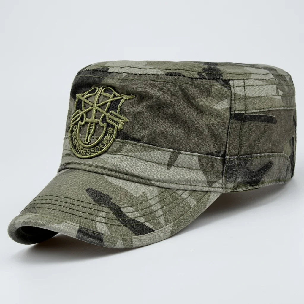 Casquette militaire polyester tactique parachutiste - Vue 4 - Casquette militaire