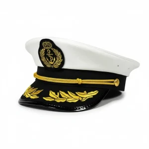 Mode et accessoires casquette militaire coton visière cuir parade - Vue 1 - Mode et accessoires