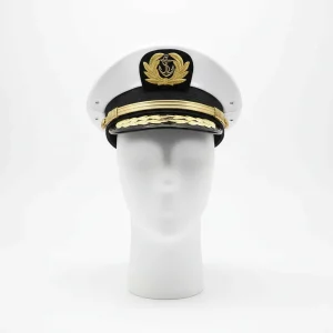 Mode et accessoires casquette toile officier naval élégante - Vue 1 - Mode et accessoires